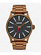 Nixon Sentry Bronze & Black Analog Watch - Thumbnail image 1 of 3
