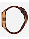 Nixon Sentry Leather Bronze & Black Analog Watch - Thumbnail image 3 of 4
