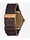 Nixon Sentry Leather Bronze & Black Analog Watch - Thumbnail image 2 of 4