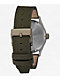 Nixon Sentry Nylon Silver, Light Brown & Forest Analog Watch - Thumbnail image 2 of 4