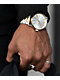 Nixon Sentry SS Gold & Silver Analog Watch
