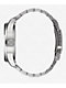 Nixon Sentry Stainless Steel Silver & Coral Analog Watch - Thumbnail image 3 of 4