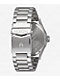Nixon Sentry Stainless Steel Silver & Coral Analog Watch - Thumbnail image 2 of 4