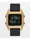 Nixon Staple Black & Gold Digital Watch