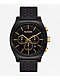 Nixon Time Teller Chrono Black & Gold Analog Watch - Thumbnail image 1 of 3