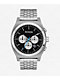 Nixon Time Teller Chrono Chrome & Black Analog Watch - Thumbnail image 1 of 4