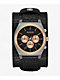 Nixon Time Teller Chrono Silver, Rose Gold & Black Analog Watch - Thumbnail image 1 of 5
