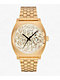 Nixon Time Teller Dim Gold & Vintage White Analog Watch - Thumbnail image 1 of 4