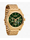 Nixon Time Teller Gold & Green Sunray Analog Watch - Thumbnail image 3 of 5