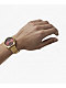 Nixon Time Teller Gold & Oxblood Sunray Analog Watch - Thumbnail image 4 of 4