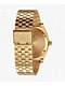 Nixon Time Teller Gold & Oxblood Sunray Analog Watch - Thumbnail image 2 of 4