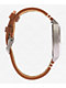 Nixon Time Teller Leather Light Gunmetal, Basalt & Sienna Analog Watch - Thumbnail image 3 of 3