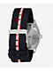Nixon Time Teller Nylon Silver, Rosewood & Black Analog Watch - Thumbnail image 2 of 5