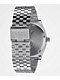 Nixon Time Teller Silver & Blue Sunray Analog Watch - Thumbnail image 2 of 3