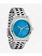 Nixon Time Teller Silver & Byron Blue Analog Watch - Thumbnail image 1 of 4
