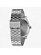 Nixon Time Teller Silver & Green Sunray Analog Watch - Thumbnail image 2 of 4