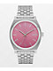 Nixon Time Teller Silver & Pink Analog Watch - Thumbnail image 1 of 3