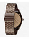 Nixon Time Teller Solar Chocolate & Cappuccino Analog Watch - Thumbnail image 2 of 3
