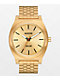 Nixon Time Teller Solar Gold & Black Analog Watch - Thumbnail image 1 of 3