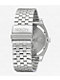 Nixon Time Teller Solar Silver & Salmon Analog Watch - Thumbnail image 2 of 3