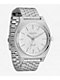 Nixon Time Teller Solar Silver & Snow Analog Watch - Thumbnail image 3 of 5