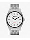 Nixon Time Teller Solar Silver & White Lume Analog Watch - Thumbnail image 3 of 6