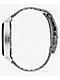 Nixon Time Teller Solar Silver & White Lume Analog Watch - Thumbnail image 4 of 6