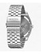 Nixon Time Teller Solar Silver & White Lume Analog Watch - Thumbnail image 2 of 6
