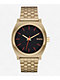 Nixon Time Teller Yellow Gold, Black, & Red Analog Watch - Thumbnail image 1 of 3