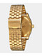 Nixon Time Teller reloj analógico en color oro