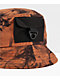 Nixon Trifle Brown & Black Tie Dye Bucket Hat
