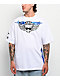 No Fear Skull Wings White T-Shirt - Thumbnail image 1 of 5