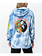 NoHours Passion Blue Tie Dye Hoodie