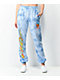 NoHours Passion Blue Tie Dye Sweatpants - Thumbnail image 1 of 4