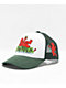 NoHours Relax Green & White Trucker Hat - Thumbnail image 1 of 4