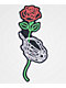 NoHours Skeleton Hand & Rose Sticker