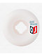 OJ x Strangelove Braun Wolf Elite Hardline 56mm 99a White Skateboard Wheels - Thumbnail image 2 of 3