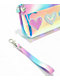 OMG Accessories Hearts Icy Clear Glazed Wristlet - Thumbnail image 4 of 5