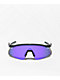 Oakley Hydra Crystal Black & Prizm Violet Sunglasses - Thumbnail image 2 of 2