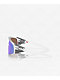 Oakley Latch Panel Matte Clear & Prizm Violet Sunglasses - Thumbnail image 3 of 4