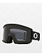 Oakley Target Line L Dark Grey & Matte Black Snowboard Goggles - Thumbnail image 1 of 4