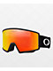 Oakley Target Line L Fire Iridium & Matte Black Snowboard Goggles - Thumbnail image 1 of 4