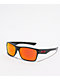Oakley Two Face Aluminum Black & Ruby PRIZM Sunglasses