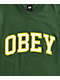 Obey Academic Green T-Shirt