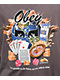Obey Act Now Charcoal T-Shirt - Thumbnail image 2 of 2