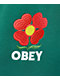 Obey Amelia Green Crewneck Sweatshirt - Thumbnail image 2 of 3