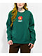 Obey Amelia Green Crewneck Sweatshirt - Thumbnail image 1 of 3