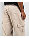 Obey Bigwig Baggy Twill Silver Grey Cargo Pants - Thumbnail image 5 of 8