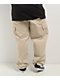Obey Bigwig Baggy Twill Silver Grey Cargo Pants - Thumbnail image 2 of 8