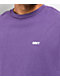 Obey Bold Icon Face Purple Boxy T-Shirt - Thumbnail image 3 of 3